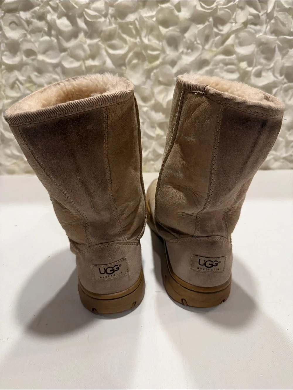 UGG chestnut suede